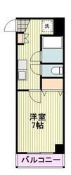 リヴイン国立の物件間取画像